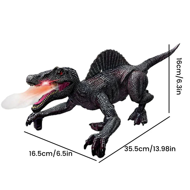 Fernsteuerbarer Dinosaurier mit atemberaubender Nebelspray-Funktion für spannende Abenteuer