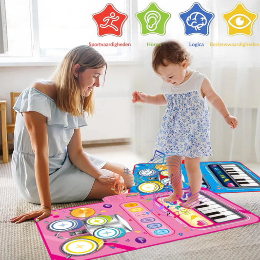 Kreative Kinder-Musikmatte für spielerisches Lernen und Musikspaß