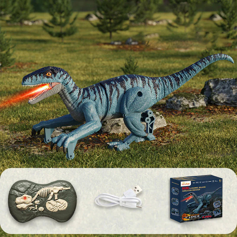 Fernsteuerbarer Dinosaurier mit atemberaubender Nebelspray-Funktion für spannende Abenteuer