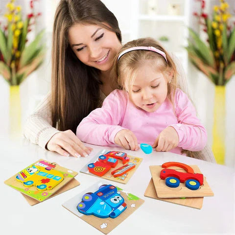 Förderung der Feinmotorik mit dem Montessori-Tierpuzzle - Perfektes Lernspiel für Kinder