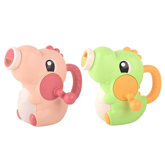 Dino Wasserspielzeug mit Wasserpumpe – Interaktives Badspielzeug für Babys und Kleinkinder