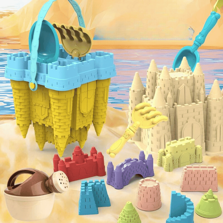 Kreatives Sandkastenspielset für grenzenlosen Kinderurlaub