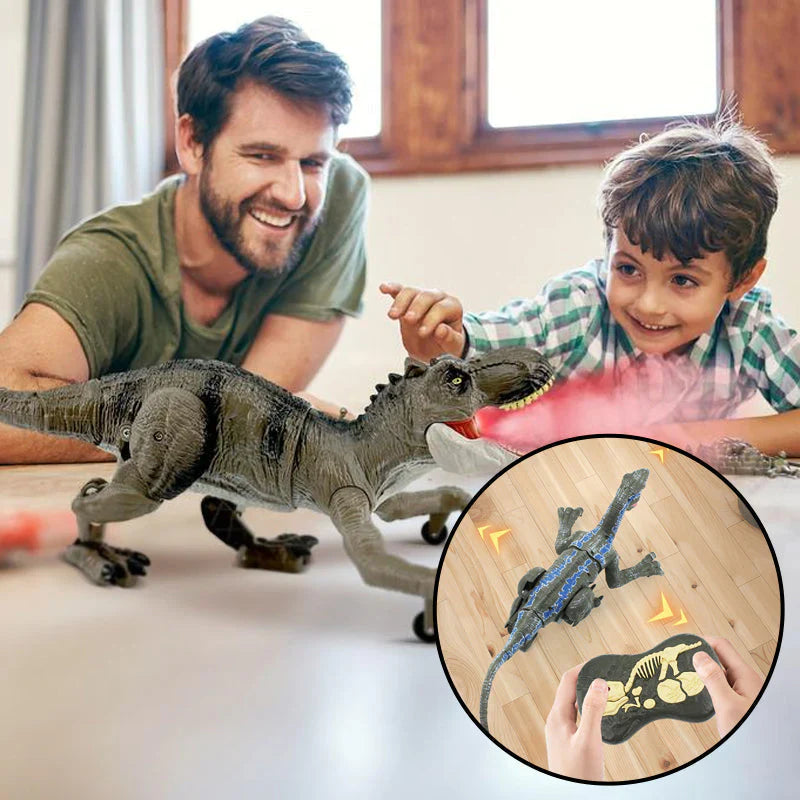 Fernsteuerbarer Dinosaurier mit atemberaubender Nebelspray-Funktion für spannende Abenteuer