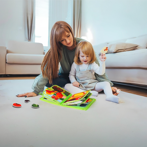 Sensorisches Montessori Aufgabenbuch für kleine Entdecker zum Spaß und Lernen auf Englisch