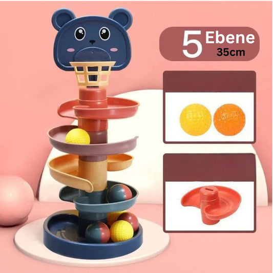 Kreativer Montessori-Ballturm für neugierige Kinder