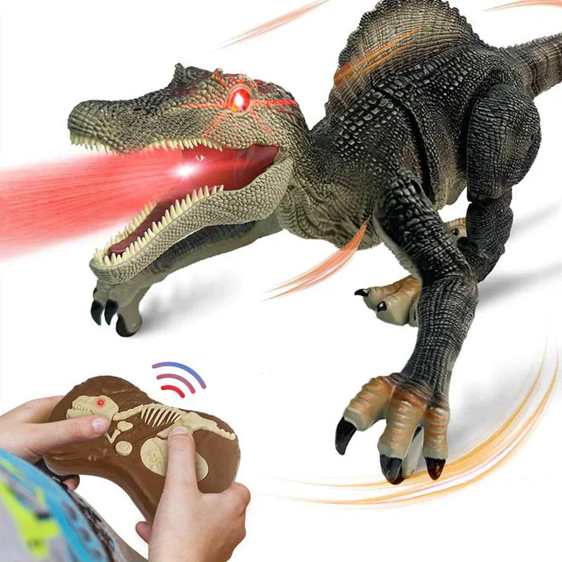 Fernsteuerbarer Dinosaurier mit atemberaubender Nebelspray-Funktion für spannende Abenteuer