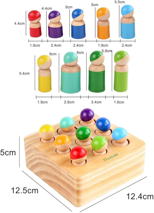 Entdecken Sie Farben mit dem spannenden Montessori Sortierspiel
