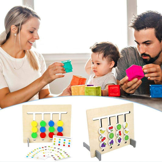 Kreatives Montessori-Logikspiel für Kinder – Förderndes Sortierpuzzle für kleine Entdecker