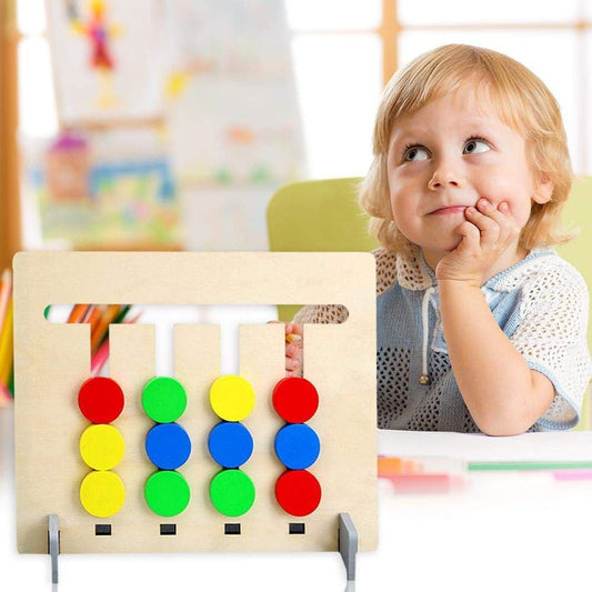 Kreatives Montessori-Logikspiel für Kinder – Förderndes Sortierpuzzle für kleine Entdecker