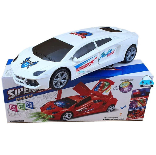 Flexibles und leuchtendes Spielzeugauto für endlosen Fahrspaß