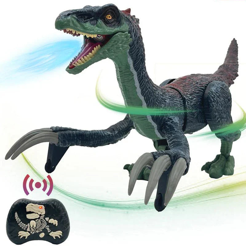 Fernsteuerbarer Dinosaurier mit atemberaubender Nebelspray-Funktion für spannende Abenteuer
