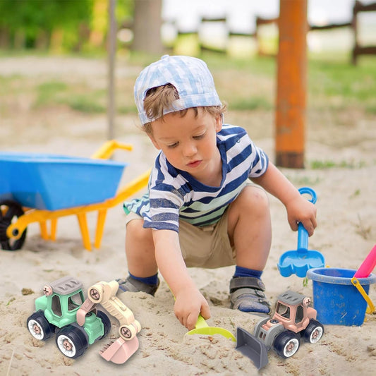 Premium Baustellenfahrzeug-Set für Kinder – Realistisches und langlebiges Spielzeug