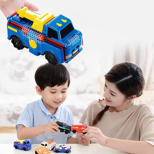Zweiseitiges Spielauto für fantasievolle und kreative Spielmomente