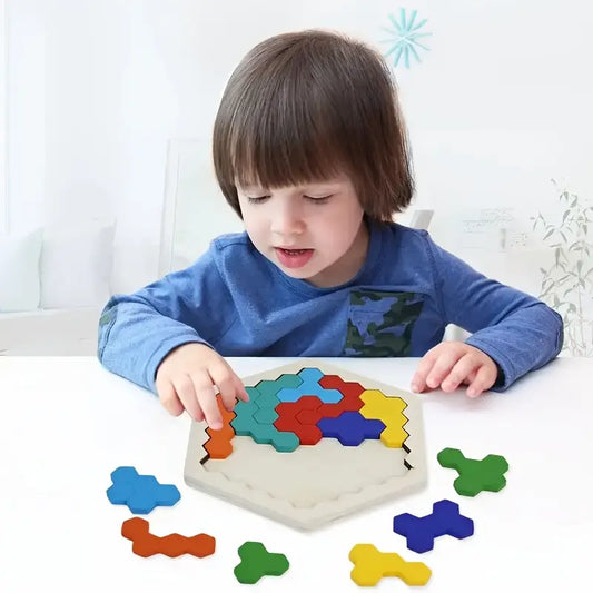 Fesselndes geometrisches Puzzle mit faszinierenden endlosen Mustern