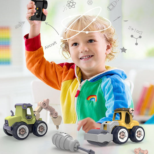 Premium Baustellenfahrzeug-Set für Kinder – Realistisches und langlebiges Spielzeug