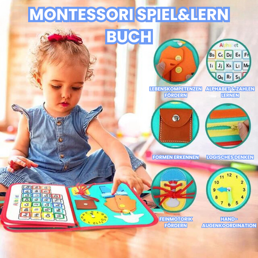 Exploratives Montessori Spiel & Lern Buch für kreative Entdeckungserlebnisse