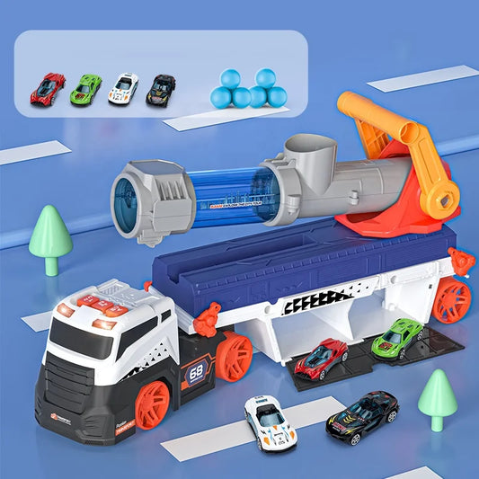 Auto Launcher Spieltruck – Das ultimative Fahrzeugspiel für endlosen Fahrspaß