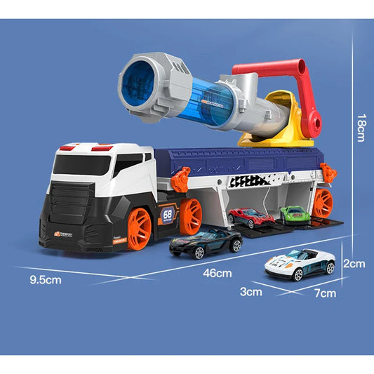 Auto Launcher Spieltruck – Das ultimative Fahrzeugspiel für endlosen Fahrspaß