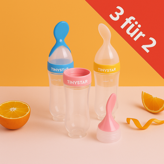 Baby Nahrungsspender Set Flaschenlöffel