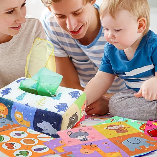 Montessori Elegante Taschentuchbox für stilvolle Ordnung