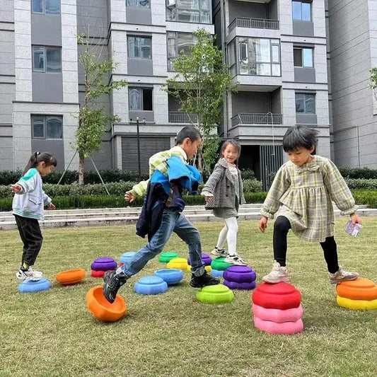 Innovative Sensorische Gleichgewichtsraststeine für Kinder und Erwachsene