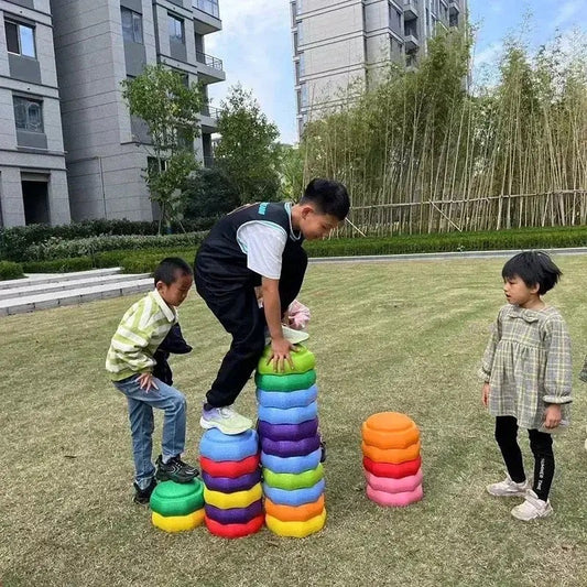 Innovative Sensorische Gleichgewichtsraststeine für Kinder und Erwachsene