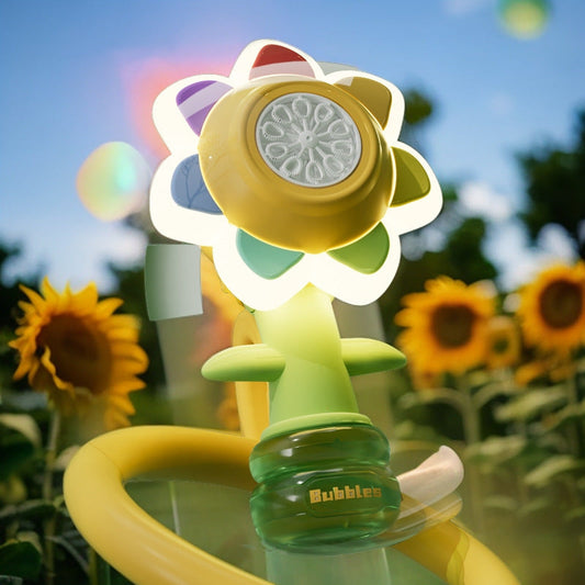 Magische tanzende Seifenblasen Blume für faszinierende Unterhaltung