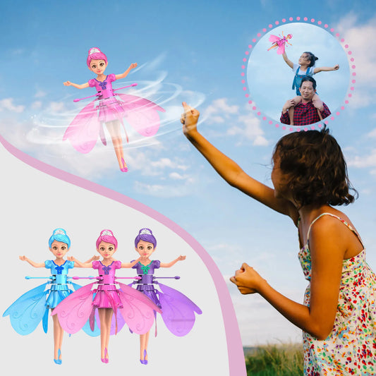 Magische schwebende Zauberfee für fantasievolles Kinderspielzeug