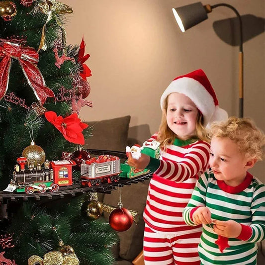Weihnachtlicher Baumspielzeug Zug - Spaß für die Festtage