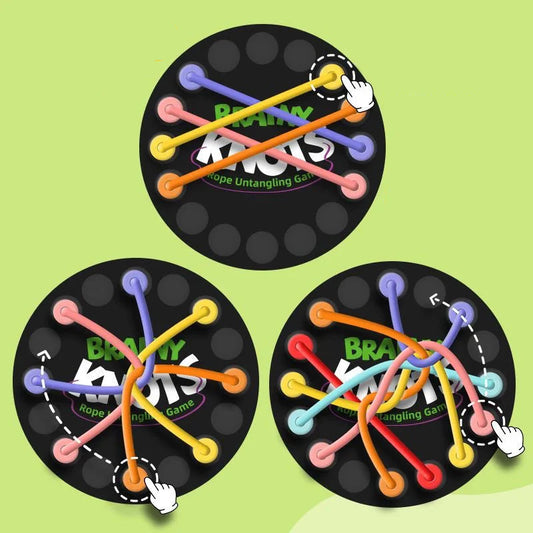Unterhaltsames Knoten Puzzle Spiel für grenzenlosen Spaß