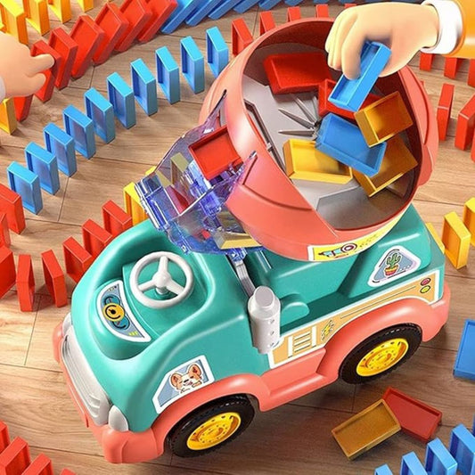 Camion Domino Montessori para Desarrollo Cognitivo