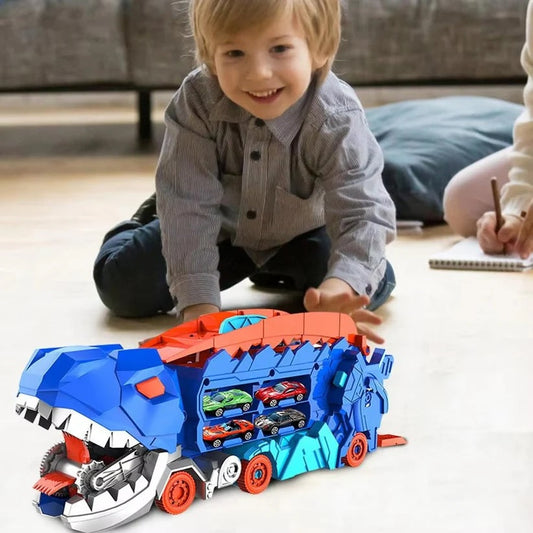 Auto-Spielzeugtruck mit Dinosaurier-Motiv für stundenlangen Spaß