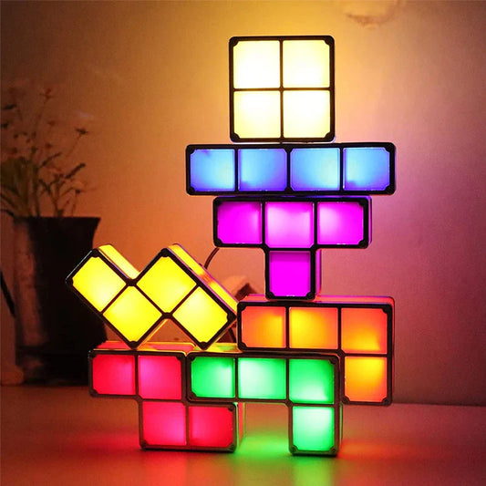 Innovative Leuchtblöcke – Modulare Tetris-Lampe für kreative Beleuchtung