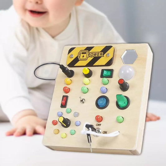 Sprachförderndes Interaktives Montessori Lernbrett für Kinder für spielerisches Lernen