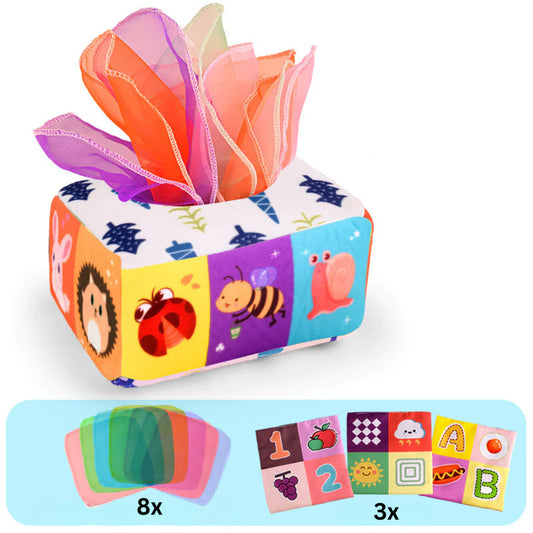 Montessori Elegante Taschentuchbox für stilvolle Ordnung