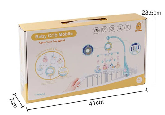Beruhigende Baby-Mobile mit Musik und Lichtprojektion – Perfekte Einschlafhilfe für Neugeborene