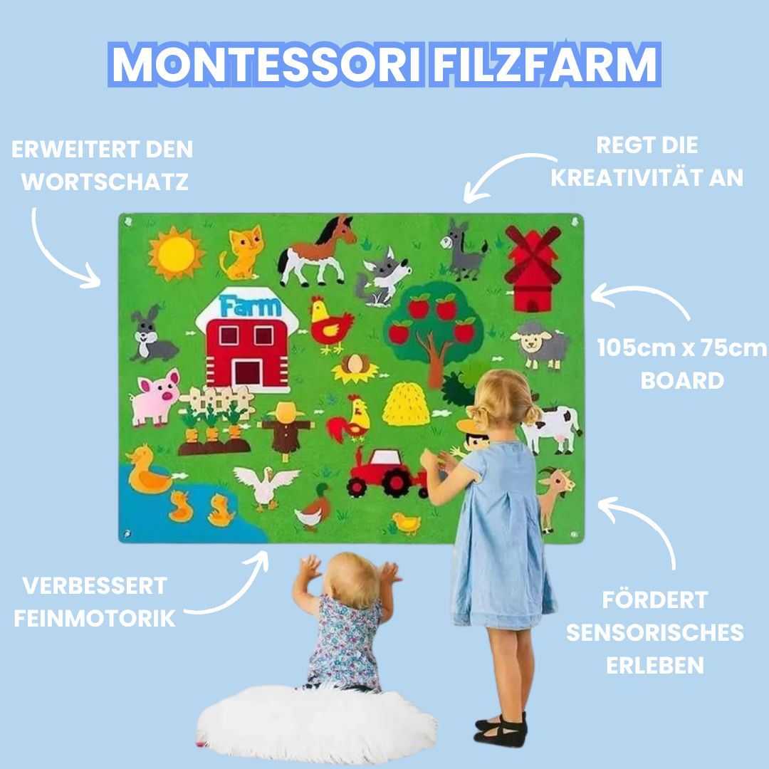 Set éducatif Montessori 4-en-1 pour le jeu et l'apprentissage