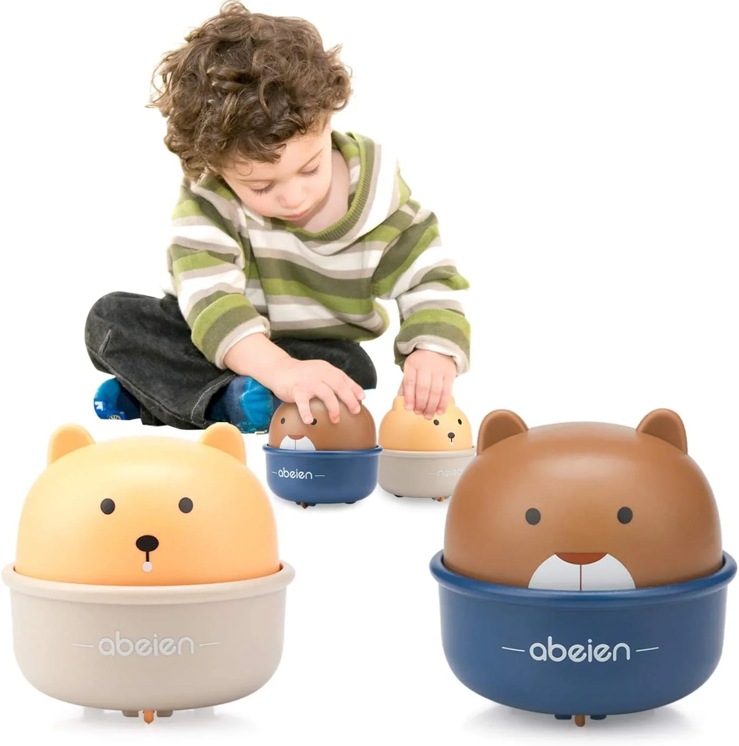 Lustiges Tiergesicht Spielzeugauto zum Spielen – Perfekt für Kinder auf Rädern