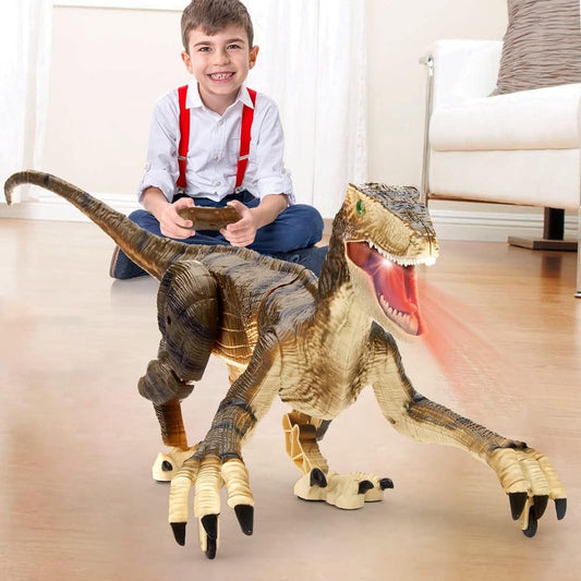 Fernsteuerbarer Dinosaurier mit atemberaubender Nebelspray-Funktion für spannende Abenteuer