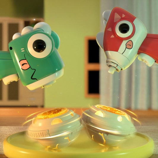 Dino Kreisel und Frisbee Set – Spaß für Kinder zum Starten und Spielen