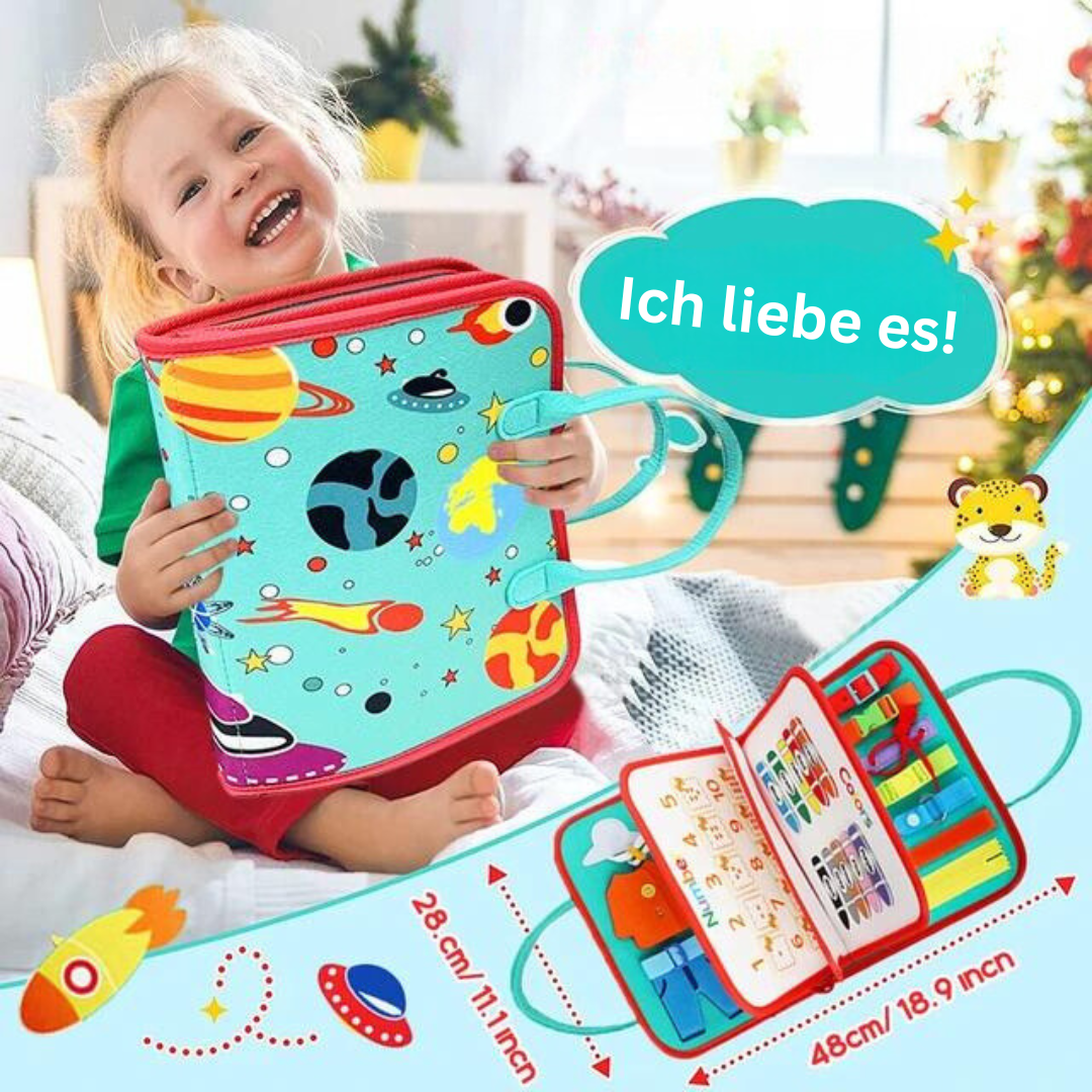 Exploratives Montessori Spiel & Lern Buch für kreative Entdeckungserlebnisse