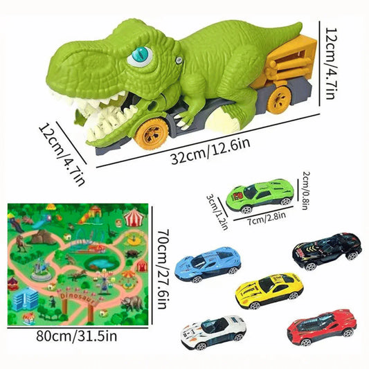 Rasante Urzeit-Abenteuer – Dinosaurier-Spielzeugauto für spannende Prinzessin- und Dino-Momente