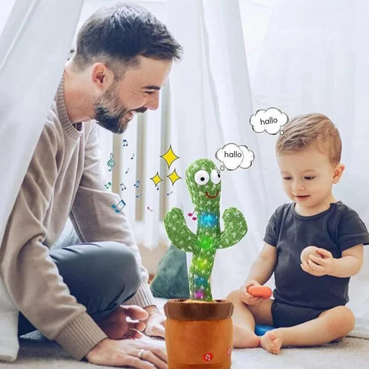 Interaktiver sprechender Kaktus – Lustiges und lehrreiches Kinderspielzeug für endlosen Spielspaß